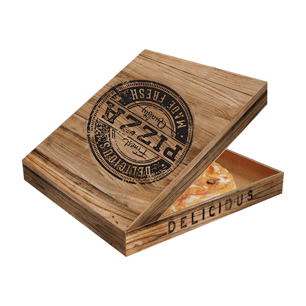 Κουτί πίτσας κράφτ wood